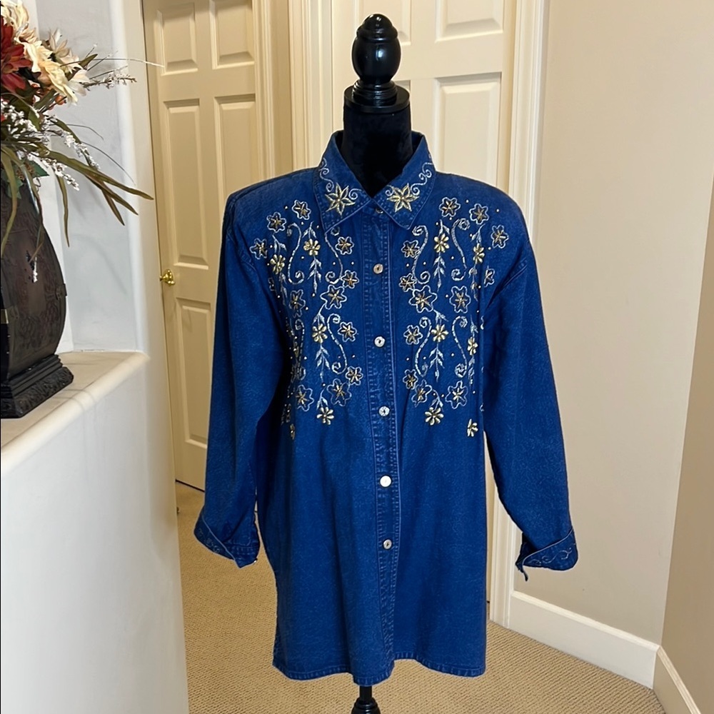 Vintage Club Z Denim Blue Shirt